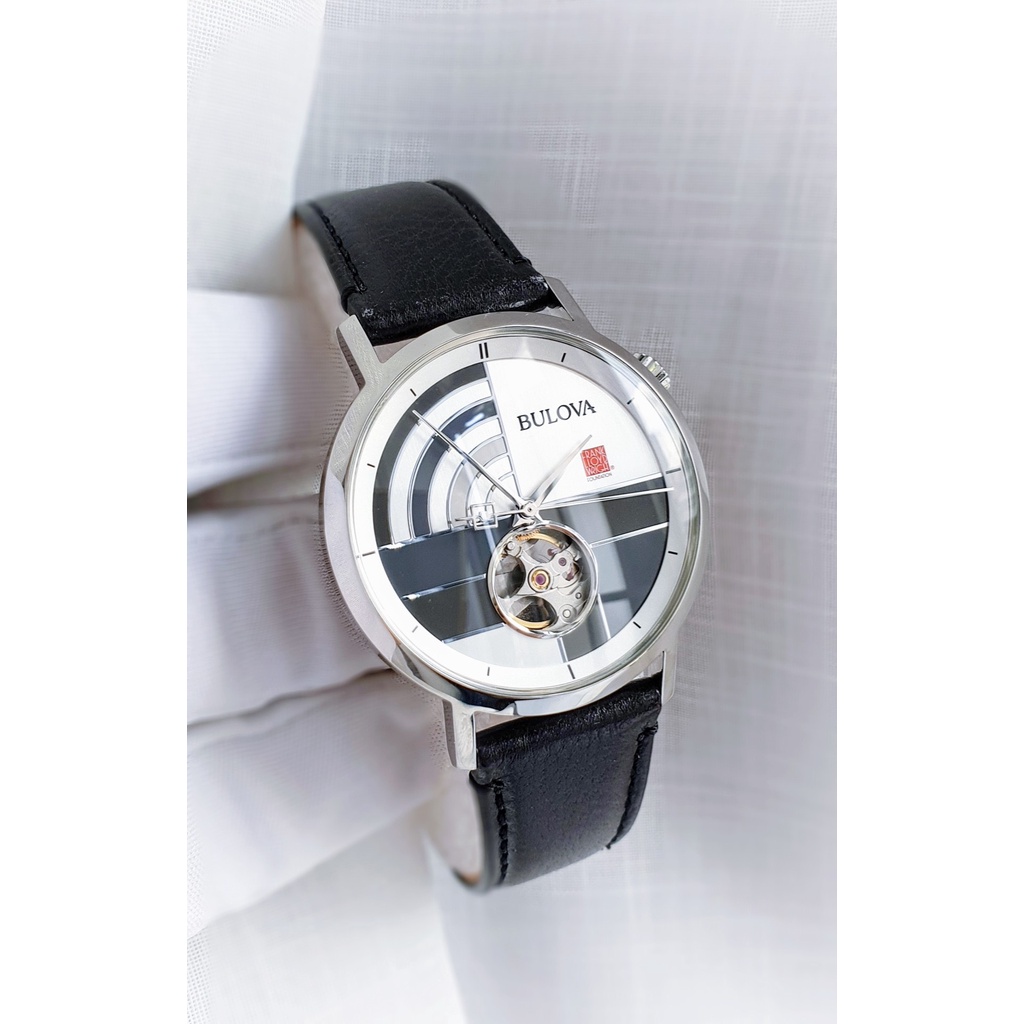 Đồng hồ nam chính hãng Bulova Oculus - Máy cơ tự động Automatic - Kính cường lực