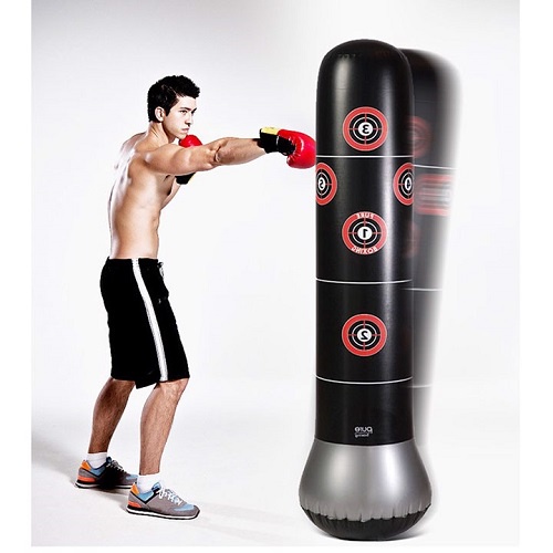 [ 𝑻𝑨̣̆𝑵𝑮 𝑲𝑬̀𝑴 𝑩𝑶̛𝑴 𝑯𝑶̛𝑰 ] Bao Trụ Đấm Bốc Tự Cân Bằng – PURE BOXING - 160cm – Đường Kính 48cm - ⚡𝑭𝑹𝑬𝑬𝑺𝑯𝑰𝑷⚡