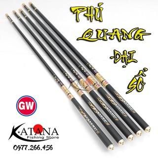 Cần Câu Tay GW 6H Phú Quang Đại Sổ - Cần Siêu Nhẹ Siêu Khỏe - 3m6 4m5 5m4 6m3 7m2