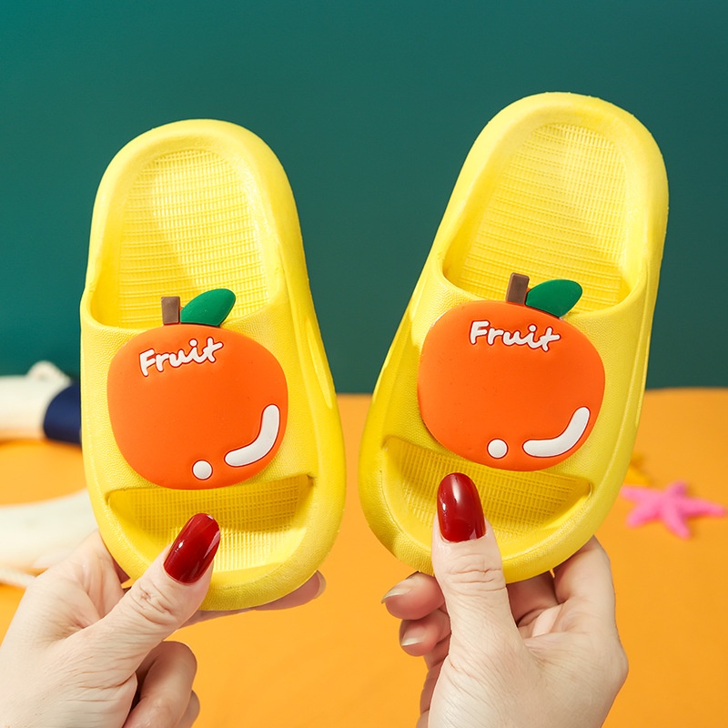 Dép Đi Trong Nhà / Ngoài Trời Họa Tiết Trái Cây Dễ Thương Xinh Xắn Ttc030