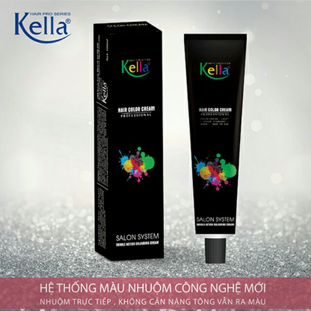 Thuốc nhuộm tóc kella màu 0/000