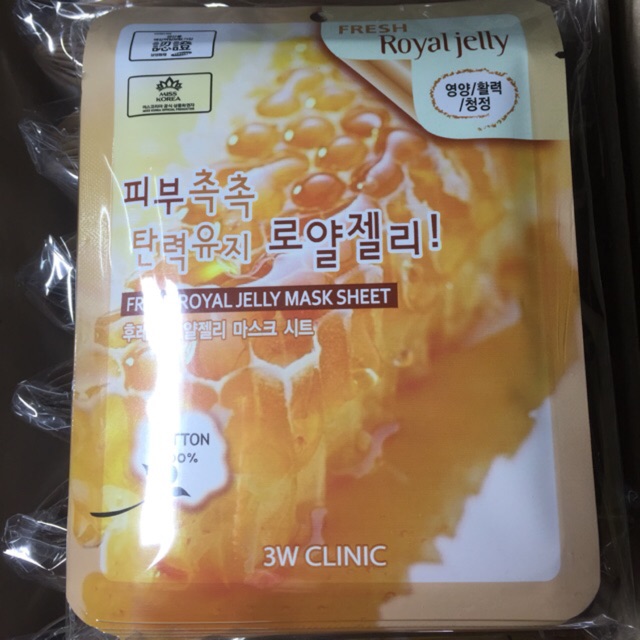 Combo mặt nạ 3w clinic / 3d foodaholic Hàn Quốc