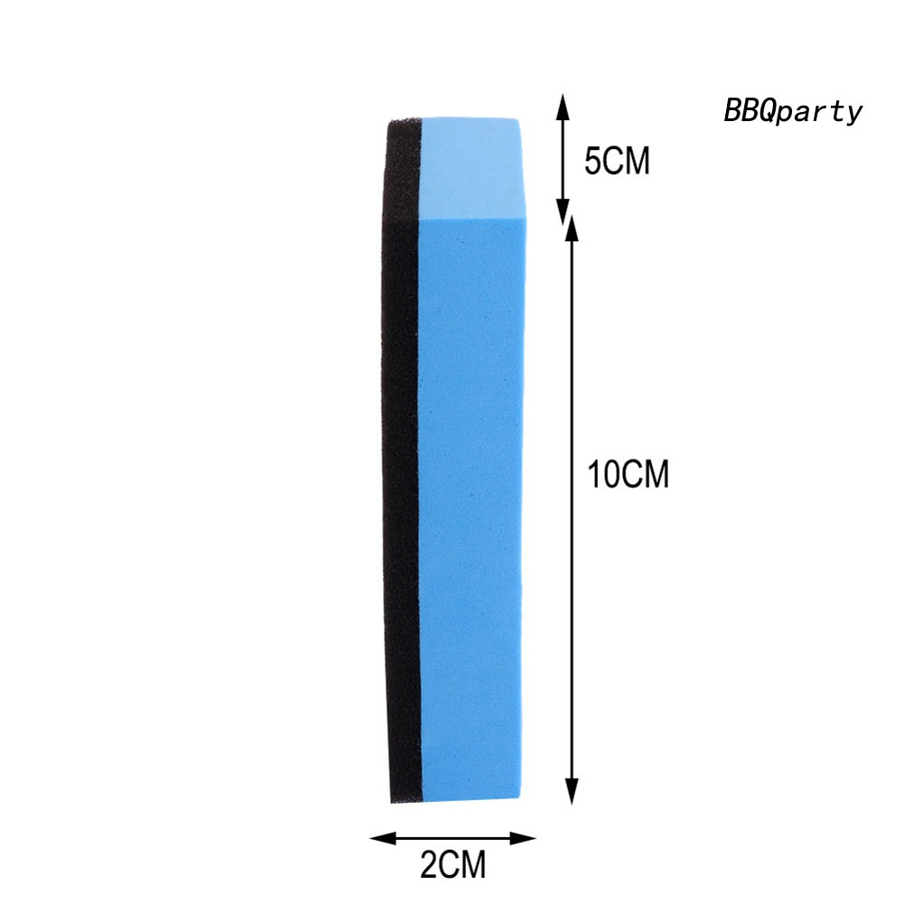 Set 10 miếng xốp đánh sáp mini phủ bóng chi tiết cho xe hơi