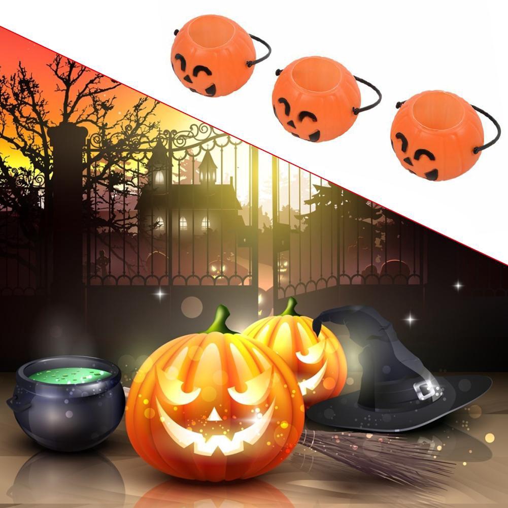 Túi đựng kẹo hình quả bí ngô dùng cho mùa Halloween