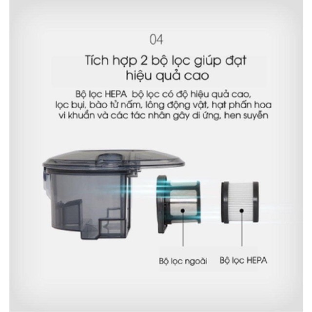 Máy Hút Bụi Giường Đệm HONS 2100 - Bảo hành 12 tháng