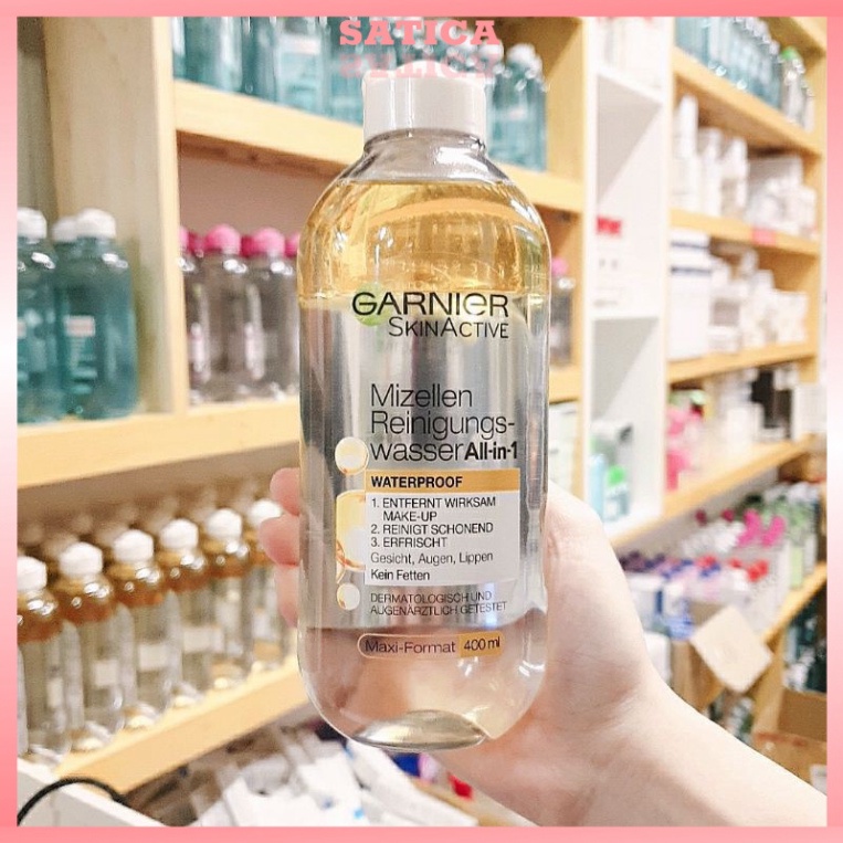 Nước Tẩy Trang Garnier Không Cồn Cho Da Mụn, Dầu, Nhạy Cảm, Khô 400ml [HÀNG CHÍNH HÃNG] | BigBuy360 - bigbuy360.vn
