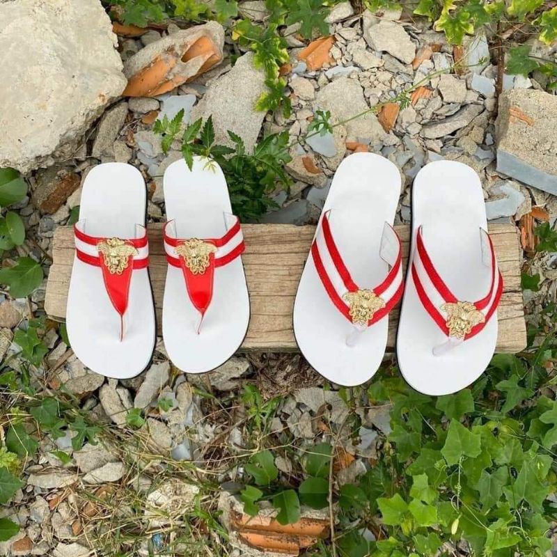 CẶP 2 ĐÔI VIỀN ĐỎ NAM NỮ ( CHỌN SIZE CHO SHOP NHA)