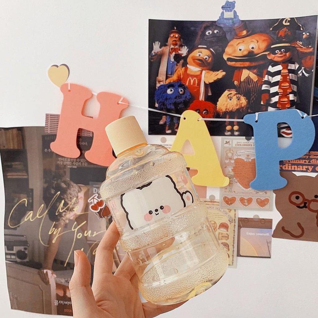 Bình Nước Nhựa Gấu Có Quai | BigBuy360 - bigbuy360.vn