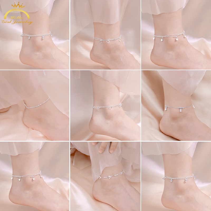 Ahellogirl Vòng đeo tay màu bạc nữ tính hình rắn