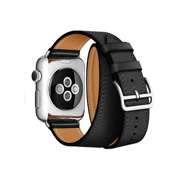 Dây Đeo Da Kiểu Dáng Thời Trang Dành Cho Đồng Hồ Thông Minh Apple Watch 44mm 38mm 40mm 42mm Iwatch 6 SE 5 4 3 2 1