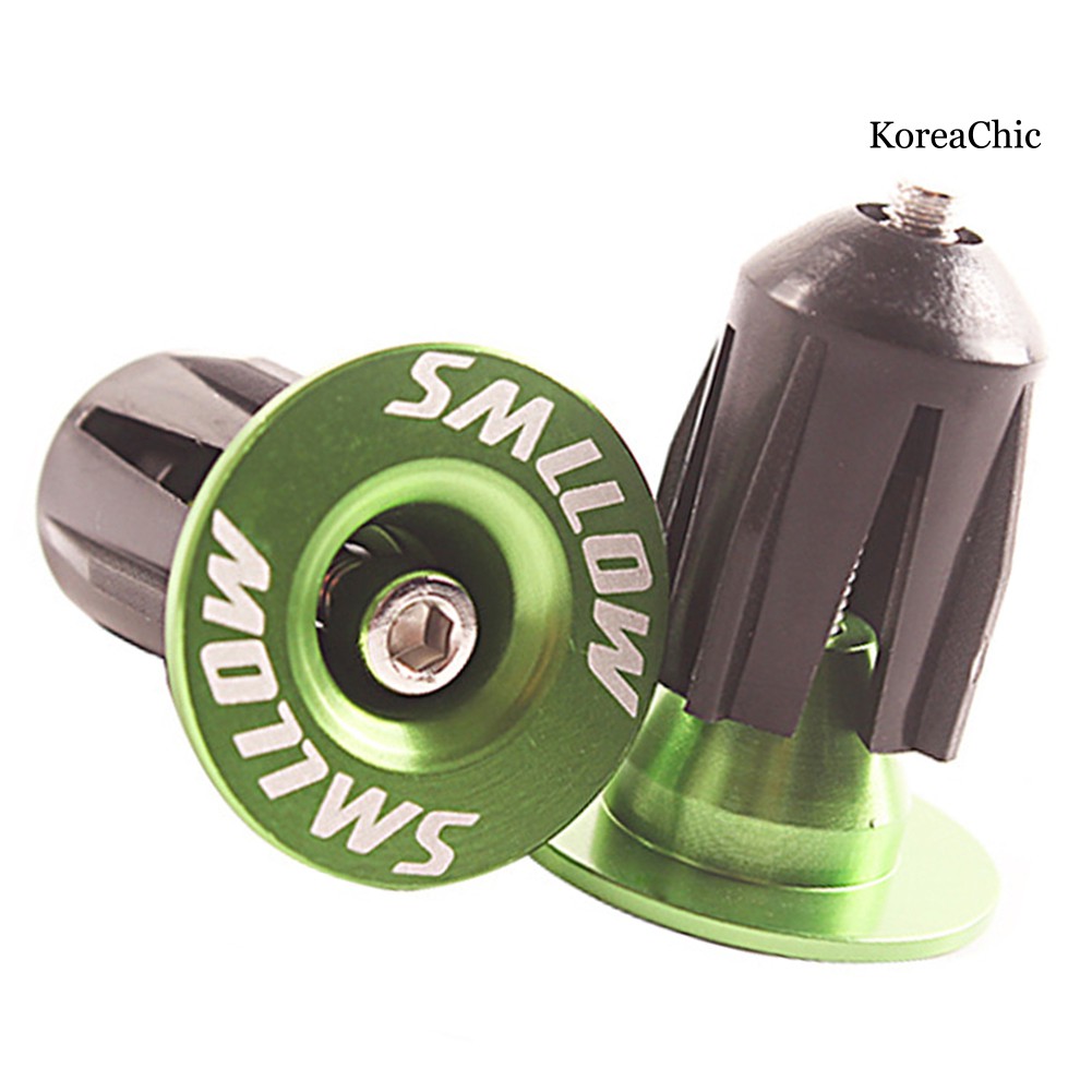 Bộ 2 nút bịt đầu tay cầm cho xe đạp bằng hợp kim nhôm