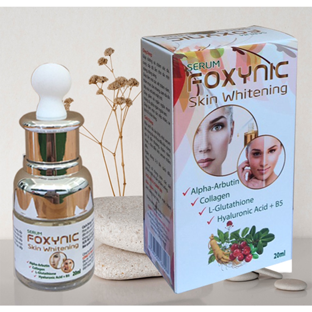 Serum dưỡng ẩm trắng da Foxynic Skin Whitening