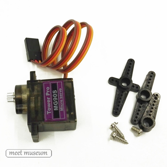 Động Cơ Servo 4.8v Rc Micro Mg90s 9g Cho Trực Thăng Aeromodelismo