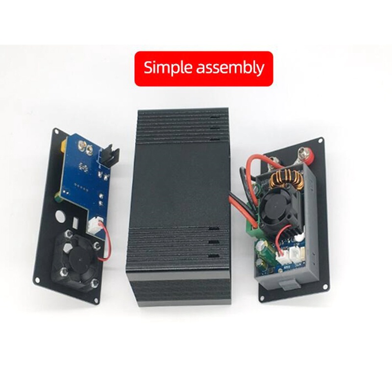 Vỏ Hợp Kim Nhôm Nhiều Giao Diện DIY Cho XYH3606 CNC DC Buck Boost Chuyển Đổi