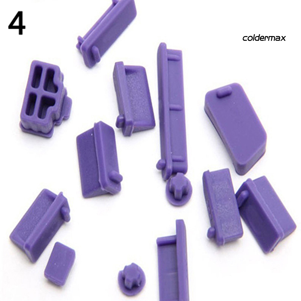 Set 13 Nút Silicon Chống Bụi Cho Laptop Notebook