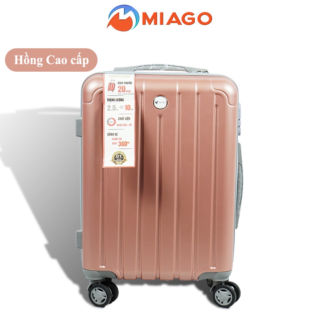 Vali kéo du lịch thời trang MIAGO 12 MÀU CAO CẤP