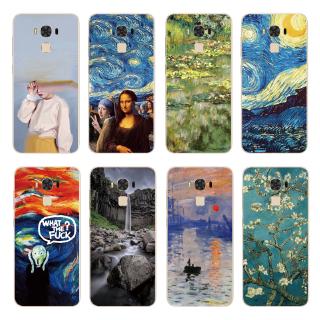 Ốp lưng TPU hoạ tiết Van Gogh dành cho điện thoại ASUS Zenfone 3 MAX ZC520TL/ZC553KL/ZE520KL/ZE552KL