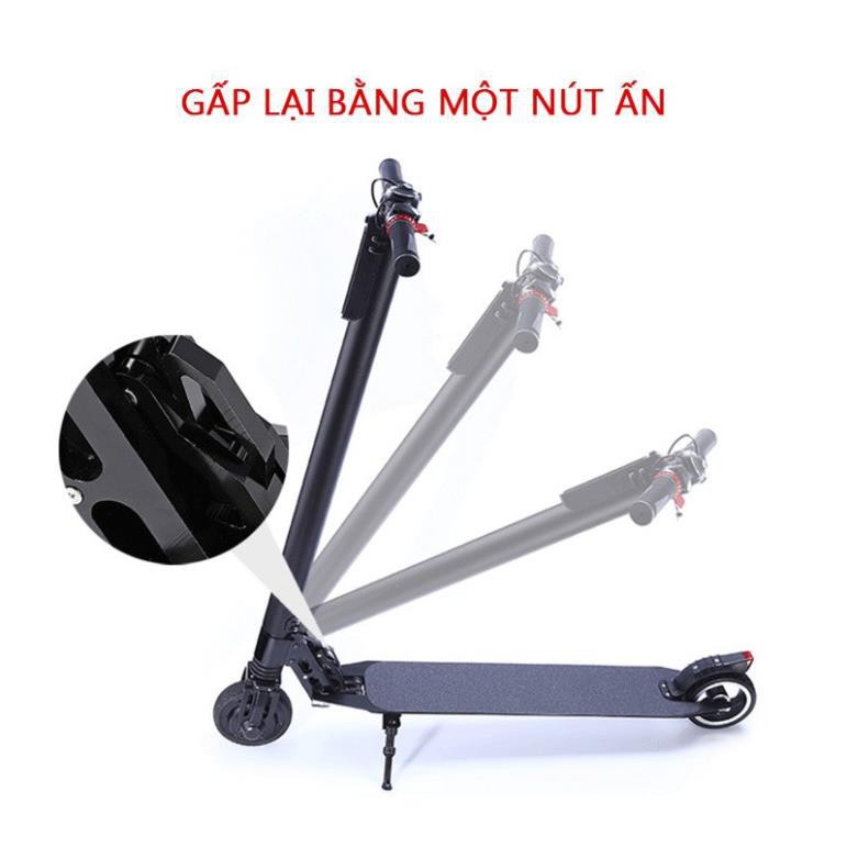 [Chính hãng] Xe Scooter điện xe trượt điện mini có thể gấp thanh thiếu niên nam nữ đi làm đi học tiện lợi