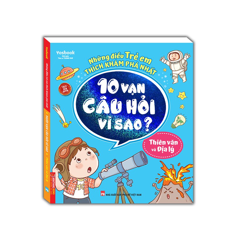 Sách - Combo những điều trẻ em thích khám phá nhất - 10 vạn câu hỏi vì sao ?(trọn bộ 4 cuốn)