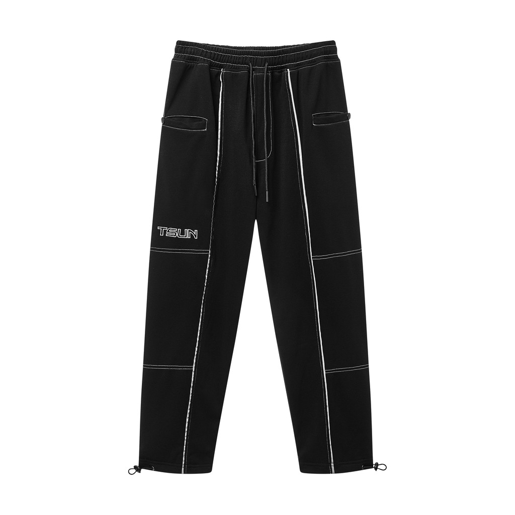 Quần TSUN Reflective Line Pant - Phản quang - Đen - Unisex