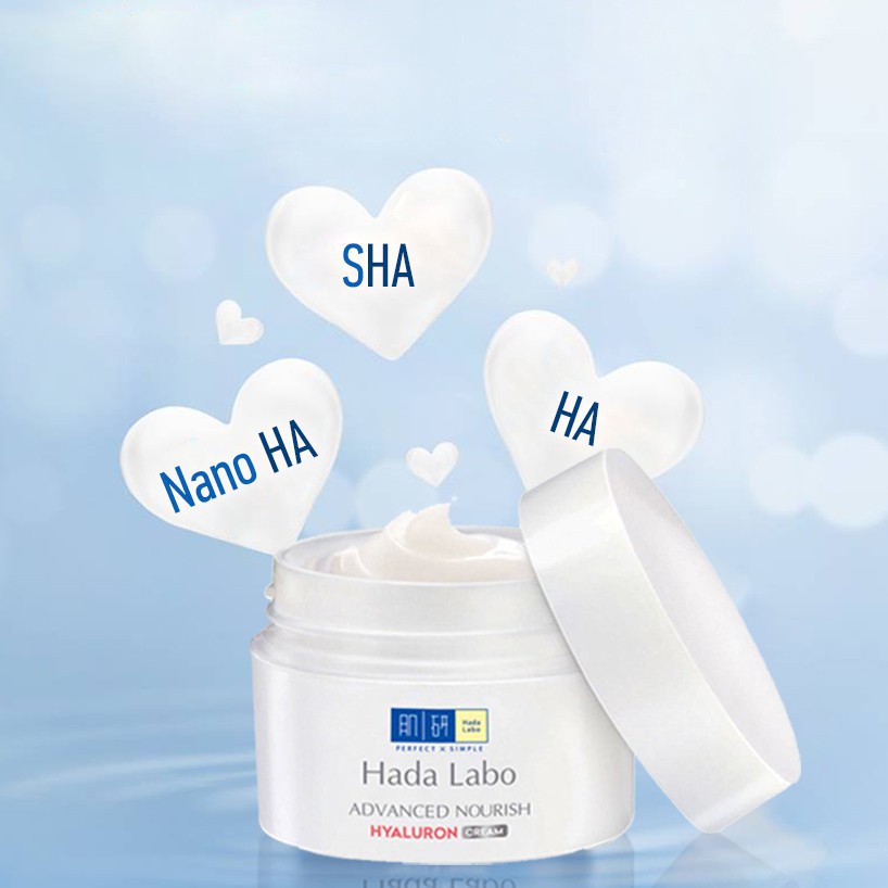 Kem dưỡng ẩm Hada Labo Advanced Nourish Cream 50g dưỡng ẩm  tối ưu