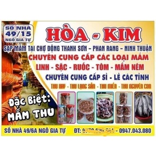 MẮM CÁ THU 1KG -HOÀ KIM PHAN RANG