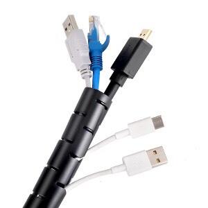 Ống bó gọn dây điện máy tính/ ống làm gọn dây điện