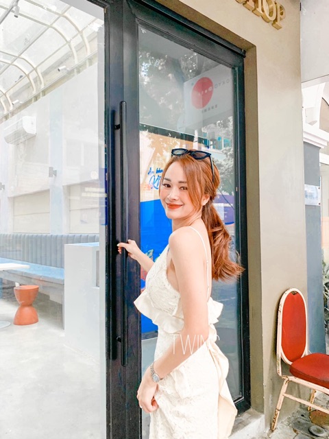 Váy maxi ren 2s xẻ chân 1297