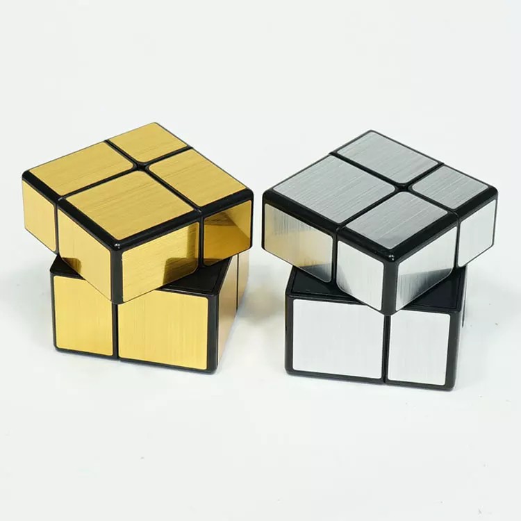 Khối Rubik 2x2 Mặt Gương Chất Lượng Cao Store ALPHA  Tặng Mã Giảm Giá