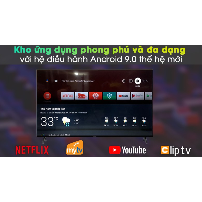 Android Tivi Vsmart 4K 50 inch 50KD6800 (Miễn phí giao tại HCM-ngoài tỉnh liên hệ shop)