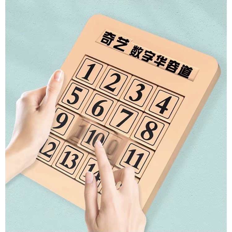 Bảng Xếp Hình - Bảng Toán học số Tư Duy Logic Cho Bé, Đồ Chơi Xếp Hình nam châm Klotski
