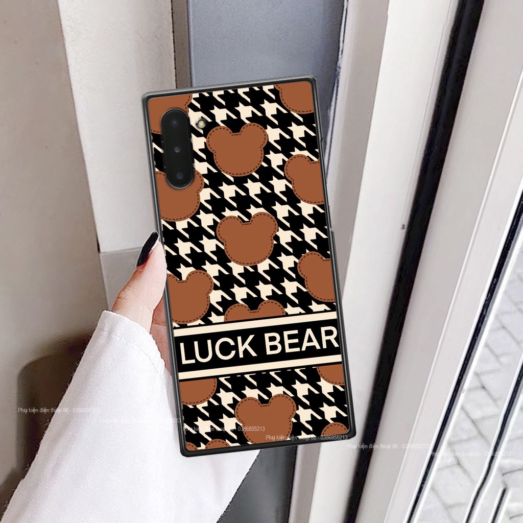 Ốp lưng Samsung NOTE 10 happy day, gấu bear dễ thương - BỀN - ĐẸP -BAO GIÁ TOÀN THỊ TRƯỜNG
