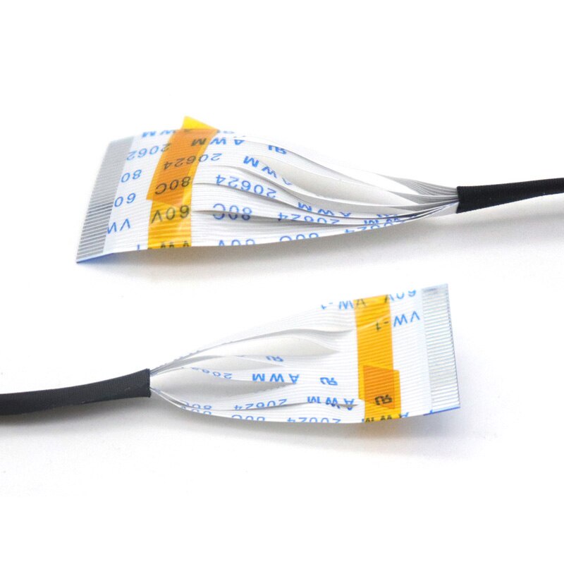 Dây Cáp Dẹt Linh Hoạt AWM 20624 80C 60V VW-1 A/B Loại 0.5mm 100/150/200/250mm 22/24/26/30/34/36/38/40 PIN
