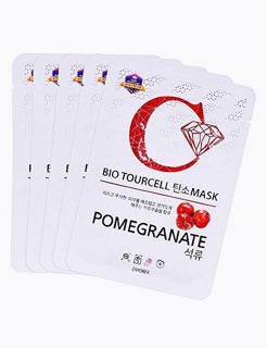 MẶT NẠ BIO LỰU ĐỎ TÚI 10 MIẾNG