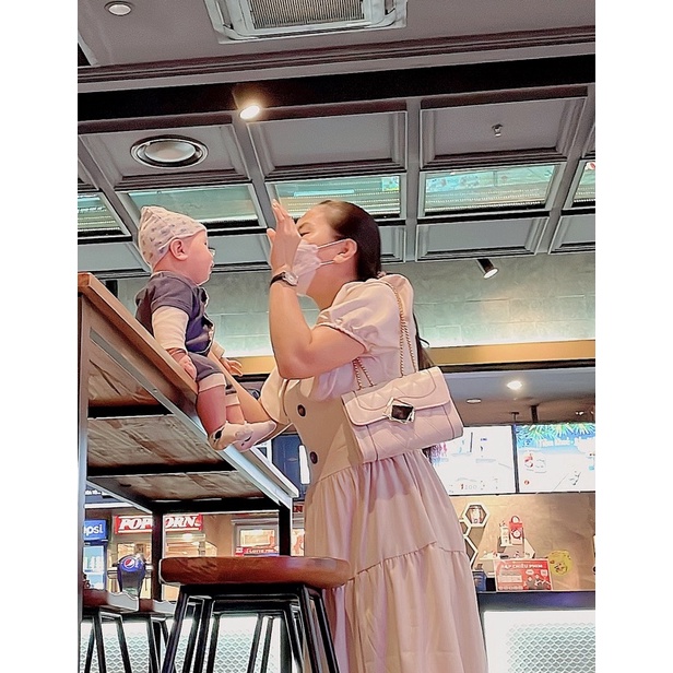 Túi đeo chéo nữ nhiều ngăn da mềm thời trang đẹp dễ thương giá rẻ DIOMI