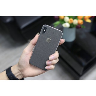 [ Hot_Sale ] Miếng Dán Da IPhone - Xám Lông Chuột