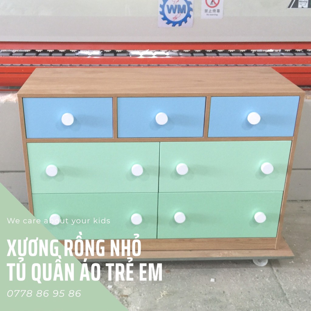 Tủ đựng quần áo bé sơ sinh_tủ quần áo trẻ em_Tủ gỗ trẻ em