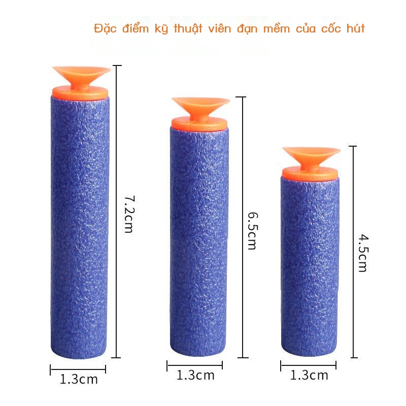 Đồ chơi bọt EVA đa chức năng 7.2cm m249