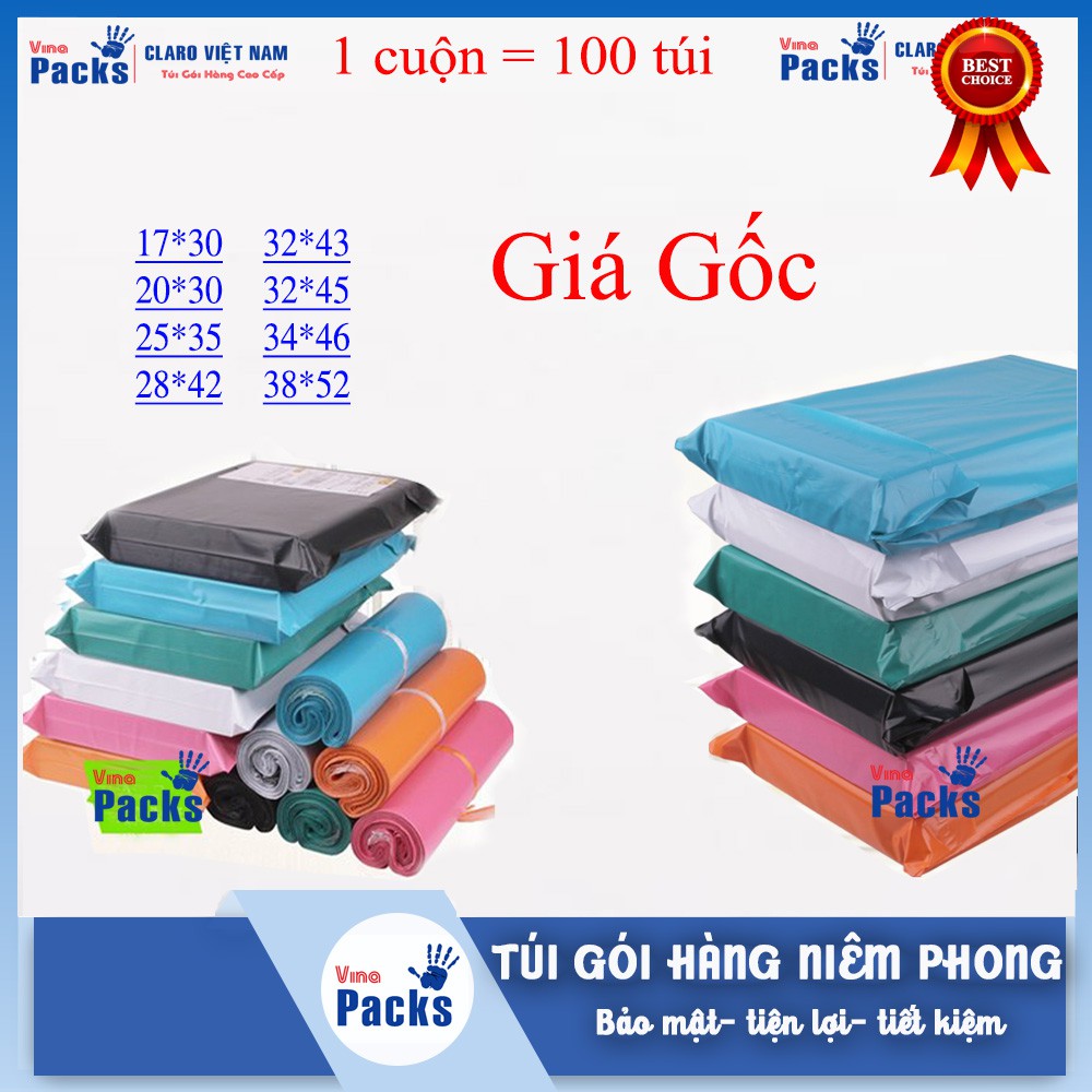 Túi niêm phong đóng gói hàng hóa - size 17x30 Đen xám - Combo 10 túi - Siêu tiết kiệm