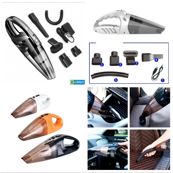 Máy Hút Bụi Cầm Tay Xe Hơi Ko Dây A-016 (Màu ngẫu nhiên)