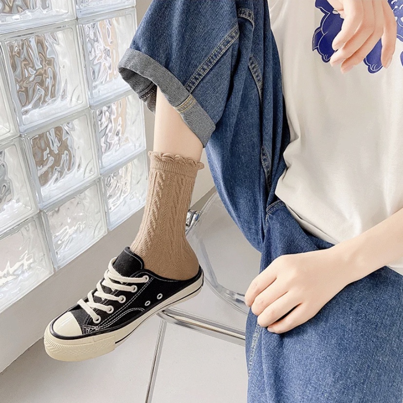 Vớ Cổ Vừa Thiết Kế Dễ Thương Phong Cách Nhật Hàn Thời Trang Cho Nữ