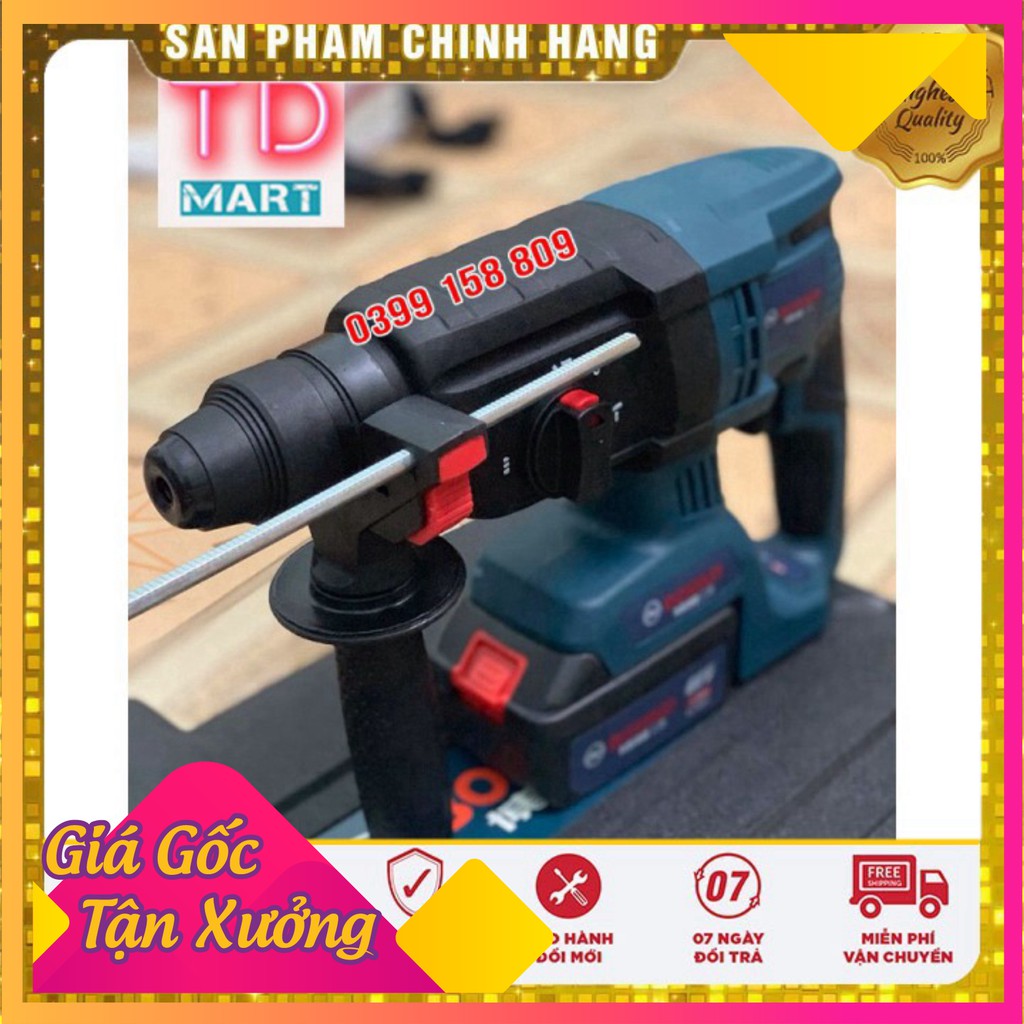 [ GIÁ HỦY DIỆT ]  Máy Khoan Đục Bê Tông 3 Chức Năng BOSHUN 2-26  68V KHÔNG CHỔI THAN