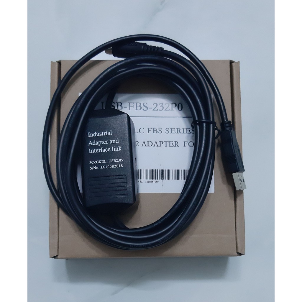 Cáp lập trình USB-FBS-232P0-9F cho PLC Fatek FBS