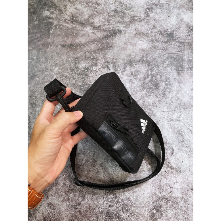(HÀNG XUẤT XỊN) Túi đeo chéo das đen B205 CLASSIC ORGANISER FESTIVAL BAG BLACK GN6892 Made in Thailand full tag code