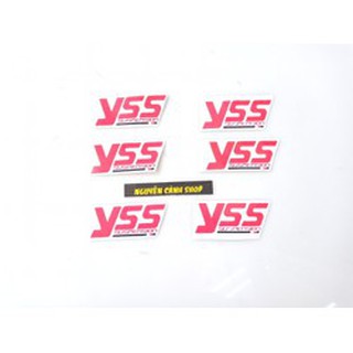 2 tem dán phuộc yss cho xe máy