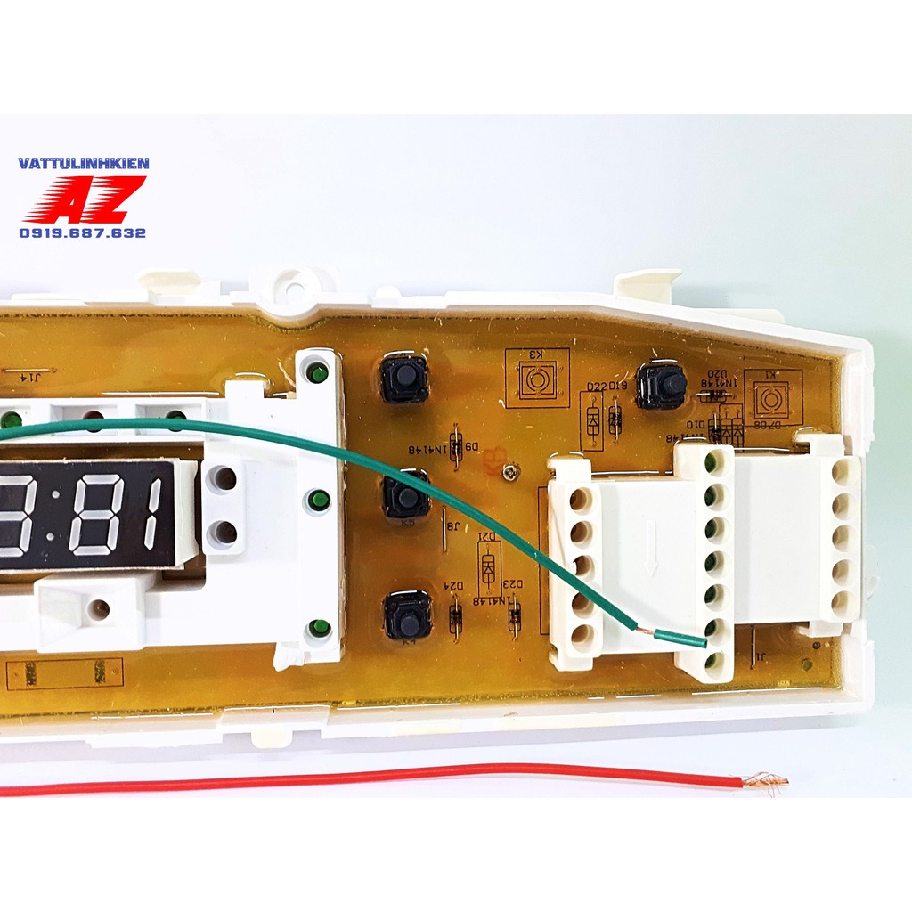 Board mạch 2 mảng DC92-00818C+ DC41-00078C thay thế cho máy giặt SAMSUNG cửa đứng