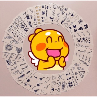 Set 25 tấm hình xăm mini cute