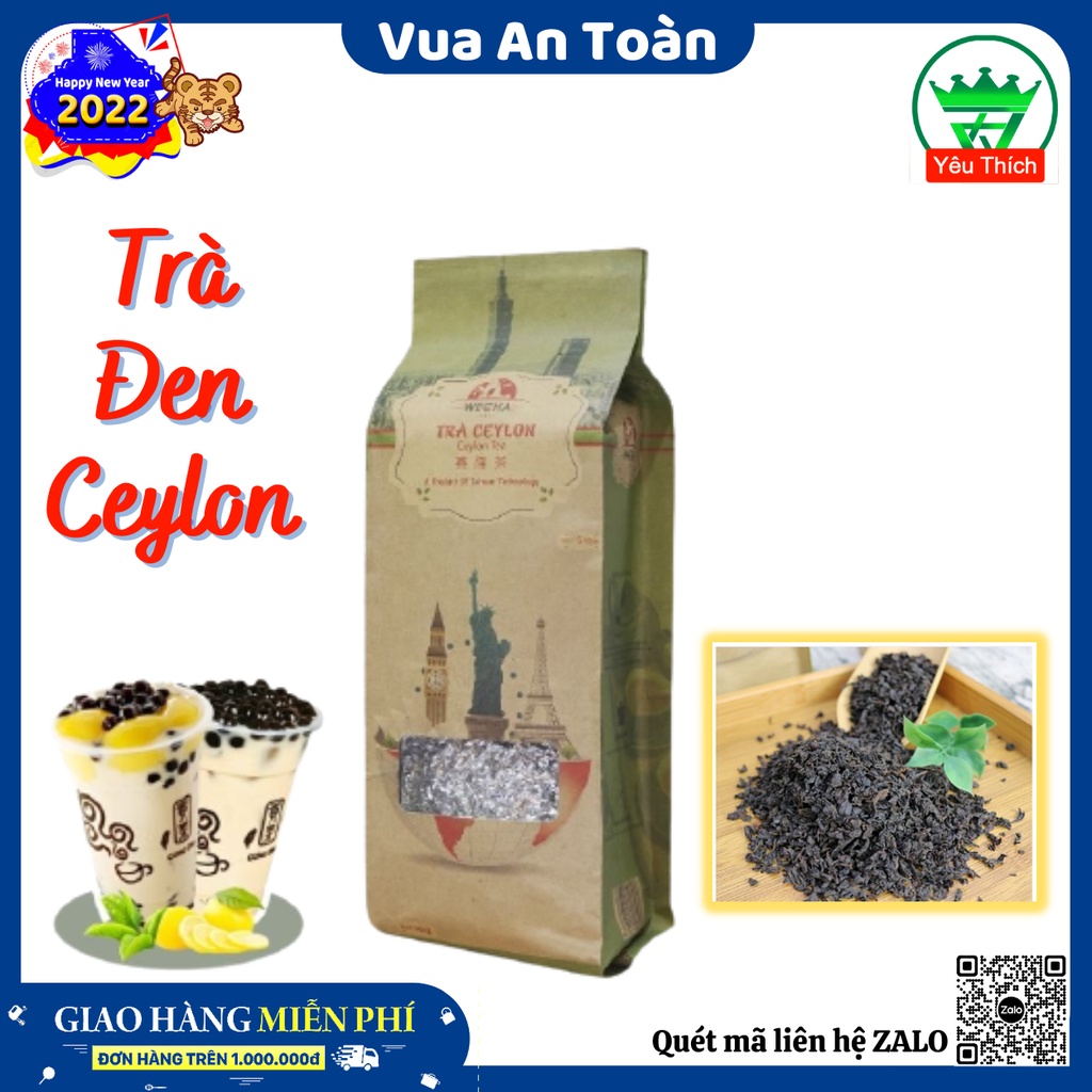 Trà Đen Ceylon Wecha 500gr Tinh Hoa Trà Việt