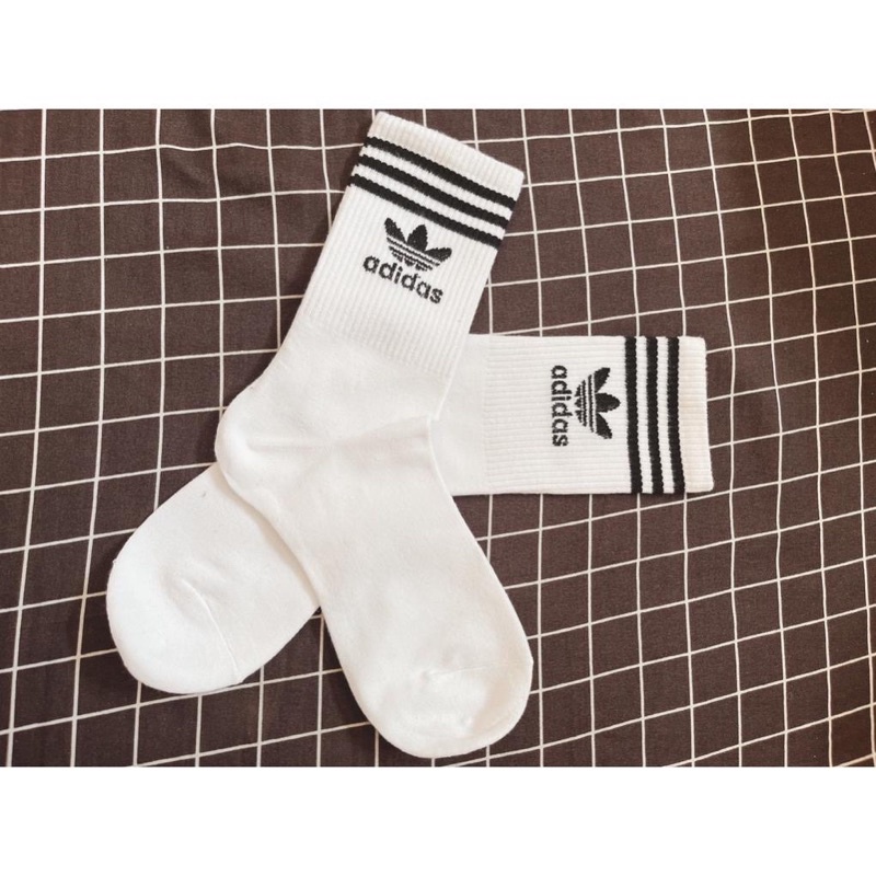 Tất cổ cao , vớ cổ cao Addidas kẻ 3 sọc nam nữ Cao cấp