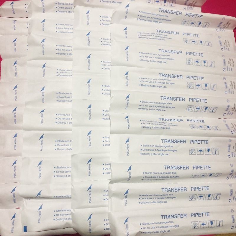 Ống Bón Sữa, Bón Thuốc Pipet 3ml Đã Tiệt Trùng
